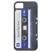 Cubierta del iPhone 5 de la cinta de casete iPhone 5 Protector