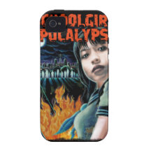 Cubierta del iphone de la apocalipsis de la colegi iPhone 4 carcasas