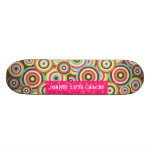 Cubierta del remolino Sk8 del color Monopatines Personalizados