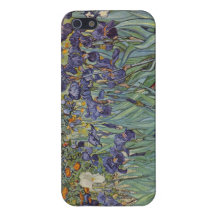 Cubierta del teléfono de los iris i iPhone 5 fundas