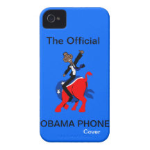 Cubierta del TELÉFONO de OBAMA Case-Mate iPhone 4 Cárcasas