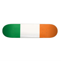 Cubierta irlandesa de la bandera patin personalizado