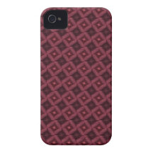 Cubierta roja de lujo del iPhone 4 iPhone 4 Case-Mate Funda