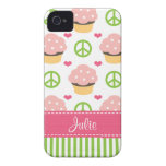 Cubierta rosada de Barely There de la casamata del iPhone 4 Case-Mate Cobertura
