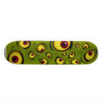 Cubierta verde de ICU Tabla De Skate