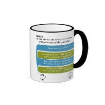 Cubierto de musgo taza
