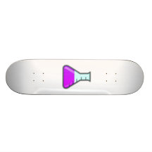 Cubilete de la ciencia de la química tablas de skate