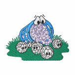 Cubo de pelotas de golf chaqueta