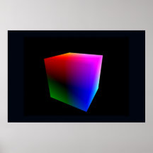 Cubo del color de YUV, Darkside Posters