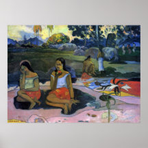 Cubo Moe del cubo de Eugène Enrique Paul Gauguin Posters