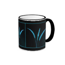 Cuchillas azules tazas