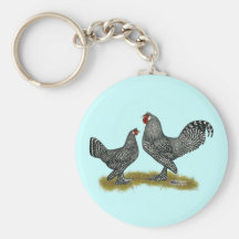 Cuco de los pollos de Breda Llaveros Personalizados
