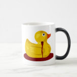 Cuello de goma del pato tirado - caucho de la sang tazas