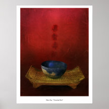 Cuenco del carácter posters