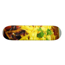 Cuencos del queso del chile de la comida patines personalizados