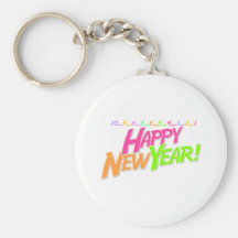 Cuenta descendiente del Año Nuevo Llaveros Personalizados