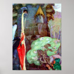 Cuento de hadas de Rapunzel por la impresión de An Poster