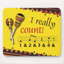 Cuento realmente la música Mousepad Tapetes De Ratón
