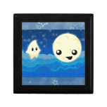 Cuentos luna y estrella de la noche caja de recuerdo
