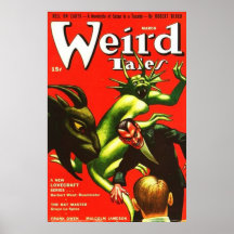 Cuentos marzo de 1942 extraño poster