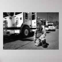 Cuerpo de bomberos poster