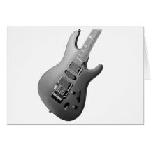 cuerpo de la guitarra tarjeton