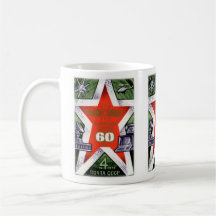 Cuerpo de la señal del ejército rojo taza