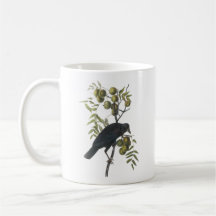 Cuervo americano, John James Audubon Tazas