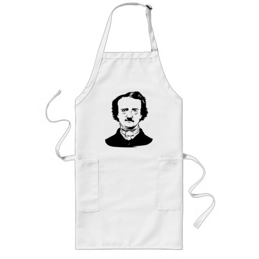 Cuervo de Edgar Allen Poe Delantal
