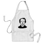 Cuervo de Edgar Allen Poe Delantal