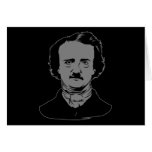 Cuervo de Edgar Allen Poe Tarjeton