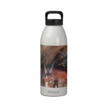Cueva de los dragones de Ryabushkin Botella De Agua