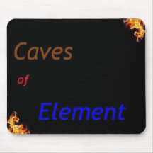 Cuevas del elemento Mousepad Tapetes De Ratón