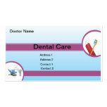 CUIDADO DENTAL PLANTILLA DE TARJETA DE NEGOCIO