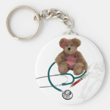 Cuidado pediátrico llavero personalizado