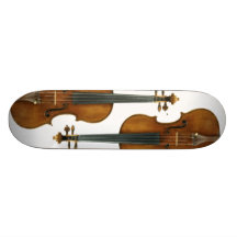 ¡Cuidadoso cómo usted camina en mi violín! Tablas De Skate
