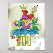 Cuido sobre usted posters