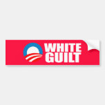 CULPABILIDAD BLANCA Bumpersticker Etiqueta De Parachoque