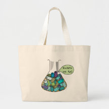 Cultura bacteriana bolsa de mano