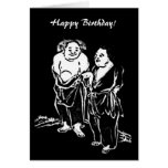 Cumpleaños chino de los poetas tarjetas