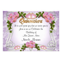 Cumpleaños de la invitación de Quinceanera décimo 