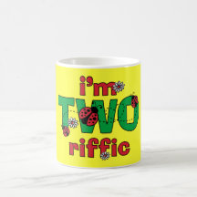 Cumpleaños de la mariquita de TWOriffic 2do Taza
