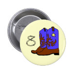 Cumpleaños de las botas pin