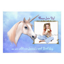 Cumpleaños de los sueños del unicornio 12mo - pers anuncios  