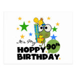 Cumpleaños de lúpulo del Froggy 90.o Tarjeta Postal