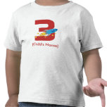 Cumpleaños de Rocket retro Camisetas