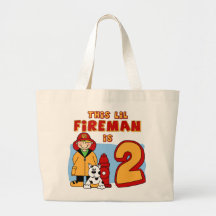 Cumpleaños del bombero de Lil 2do Bolsa