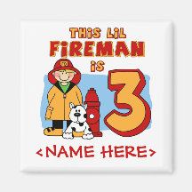 Cumpleaños del bombero de Lil 3ro Iman
