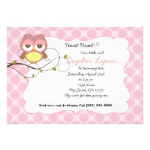 Cumpleaños del búho del cuarto de niños/invitación