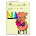 Cumpleaños del chiste de la araña felicitaciones